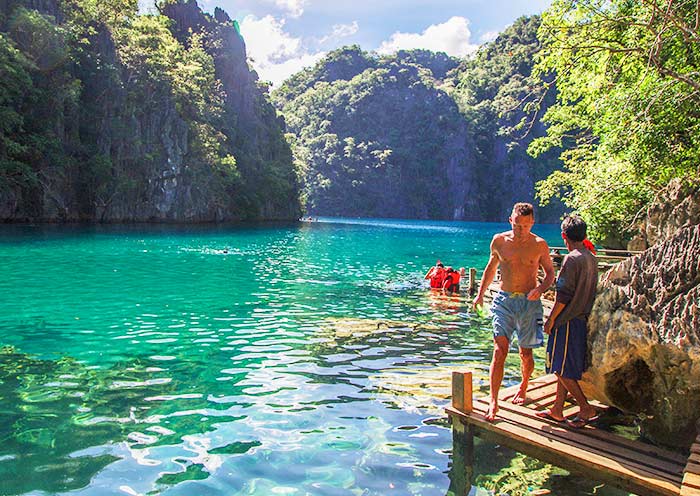 Swim at Kayangan Lake