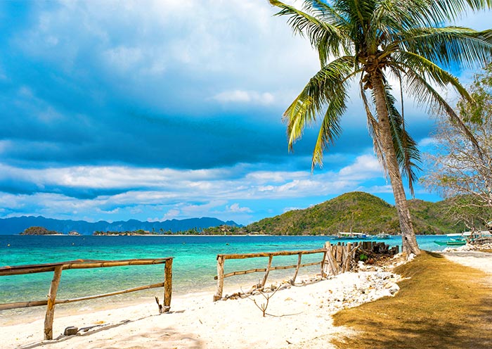 Beautiful Ocam-Ocam Beach in Coron