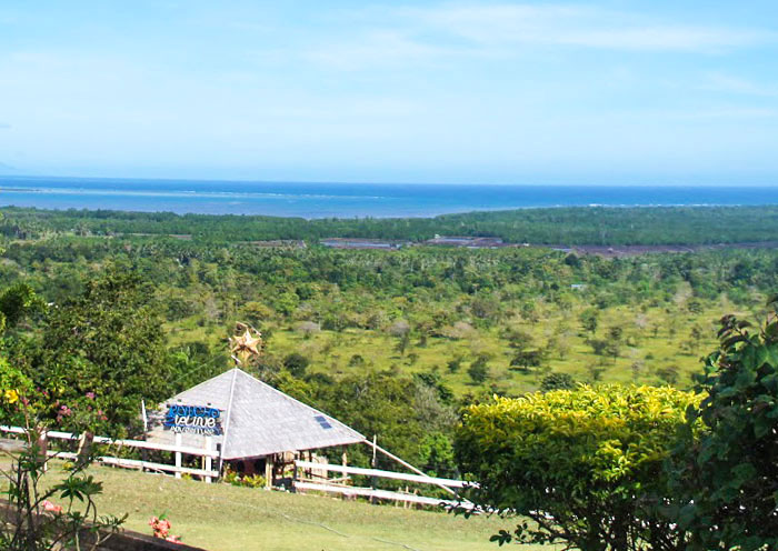 Mitra Farm view the Sulu Sea